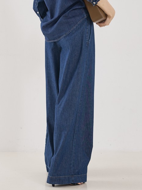 【TWP】Hudson St. PANT／ワイドデニムパンツ