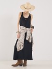 【TOTEME】SCOOP NECK SABLE DRESS／スクープネックサブレドレス