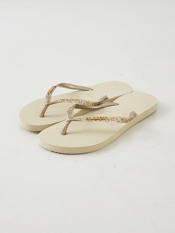 【Havaianas】Slim Glitter Ⅱ／グリッタービーチサンダル
