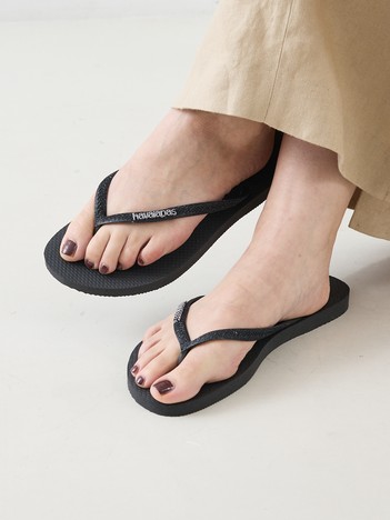 【Havaianas】Slim Glitter Ⅱ／グリッタービーチサンダル