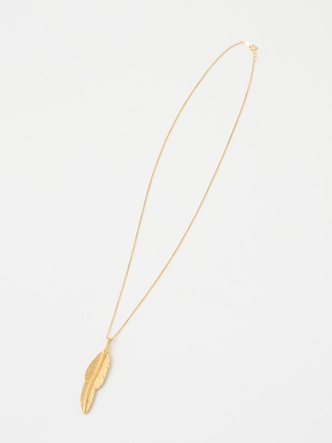 【Indian Jewelry】【別注】フェザーネックレス