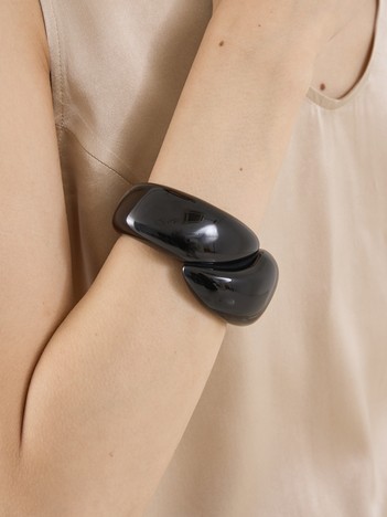 【Camille Surault】DOWDOW BRACELET／ブラックバングル