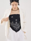 【destin】COT BANDANA CARRE／コットンバンダナ90×90