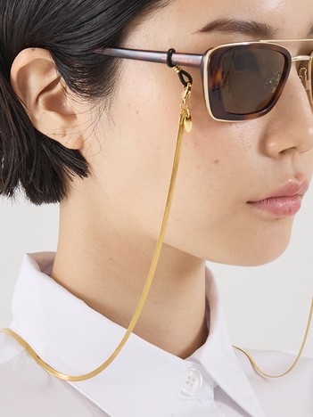 THE STORE by C' - 【SUNNY CORDS】Jane gold／グラスチェーン