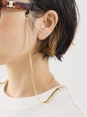 SUNNY CORDS】【別注】Jane w Chain Gold／グラスチェーン｜THE STORE