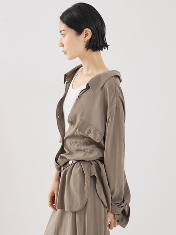 【COCUCA】ニュアンスシャツ