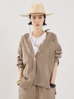 【COCUCA】リネンシャツ