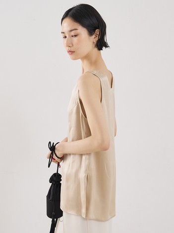 【COCUCA】シルクタンクトップ