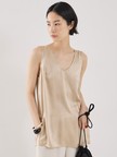【COCUCA】シルクタンクトップ