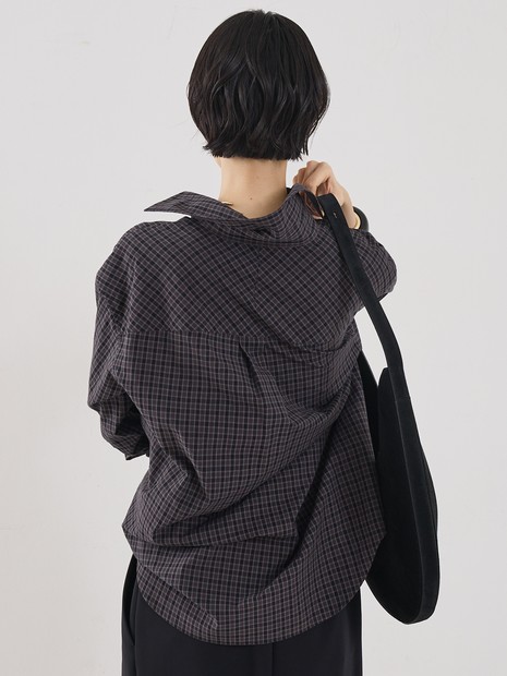 【COCUCA】チェックシャツ