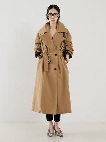【COCUCA】Endlessly COAT／トレンチコート