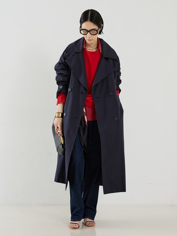 【COCUCA】Endlessly COAT／トレンチコート