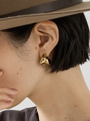 BARJEWELLERY/バージュエリー】 TWISTED CONTOUR EARRINGS ピアス