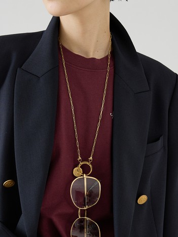 【SUNNY CORDS】【別注】Liberty Spirit Ring Glasses Chain／リバティスピリットリンググラスチェーン