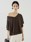 【COCUCA】ケープカットソー