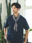【リング付き】総柄スカーフ