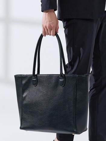 【ON/OFF兼用】ネオシボレザー トートバック / A4サイズ収納可能