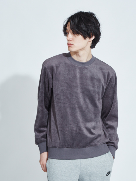 【展開店舗限定】裏毛シャギープルオーバー