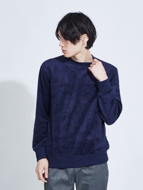【展開店舗限定】裏毛シャギープルオーバー