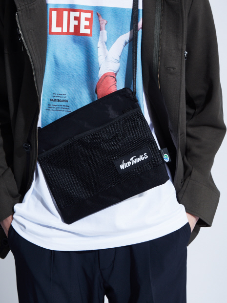 【展開店舗限定】【WILDTHINGS】X-PAC NYLONサコッシュ
