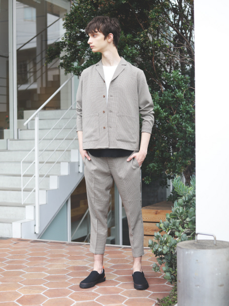 【展開店舗限定】ナチュラルストレッチ チェックジャケット