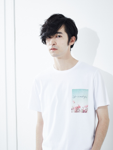 【展開店舗限定】Flowerphotoプリント半袖Tシャツ