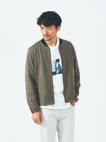 OUTLET (MEN'S) - 【セットアップ対応/MASCHILE/マスキーレ】ポンチ ブルゾン