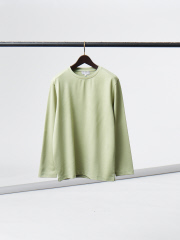 アバハウス グレイ
【クルーネック】ポンチ 長袖 Tシャツ