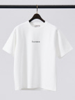 【Lumiere】シルキー ダンボール ロゴ 半袖Tシャツ