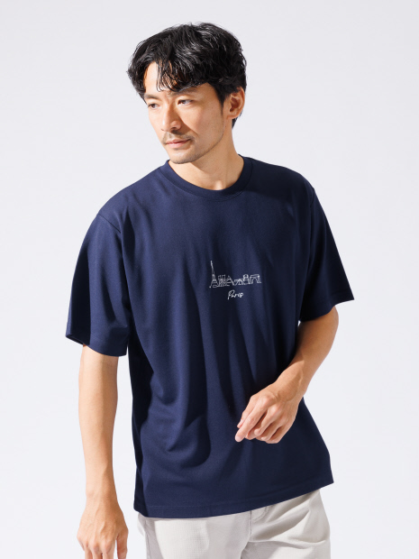 【CITY】刺繍 ポンチ Tシャツ
