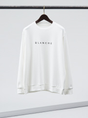 【BLANCHE】ベアポンチ ロゴ 長袖Tシャツ