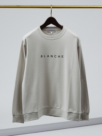 【BLANCHE】ベアポンチ ロゴ 長袖Tシャツ