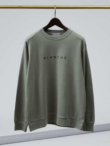 【BLANCHE】ベアポンチ ロゴ 長袖Tシャツ