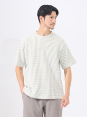 アバハウス グレイ
【立体ビッグワッフル】 半袖Tシャツ