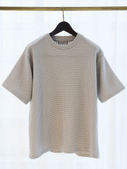 【立体ビッグワッフル】 半袖Tシャツ