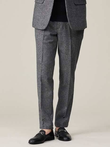 a.presse カシミヤウールスラックス A.PRESSE,Herringbone Trousers | andPheb Staff Blog