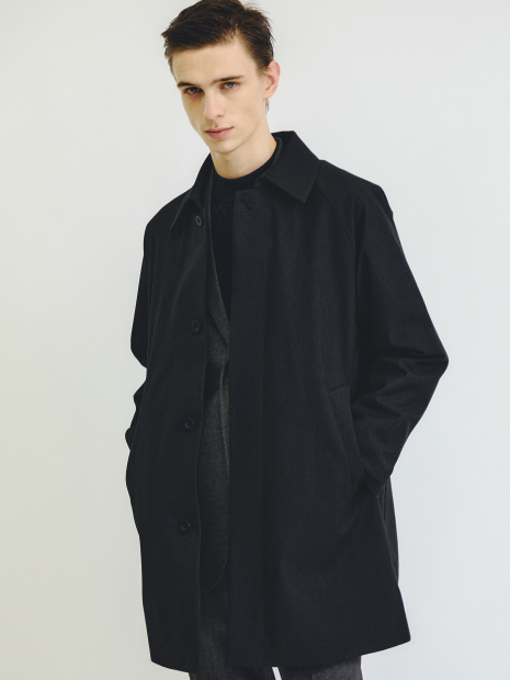 SORONA】ライナー付 ステンカラーコート / 撥水性 / 2WAY｜ABAHOUSE