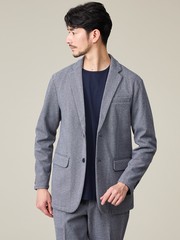 MASCHILE/セットアップ対応】ニット ボンディング ジャケット｜OUTLET