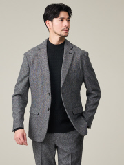 リングヂャケット モヘヤ混 セットアップ スーツ 2B ネイビー 42 別注】RING JACKET リングヂャケット DWJ 2B ジャケット｜DESIGNWORKS