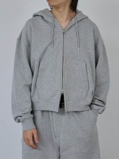 アバハウス（ABAHOUSE）/【AH ABAHOUSE】クロップド ダブルジップ スウェットフーディー / セ AH ABAHOUSE】クロップド ダブルジップ スウェットフーディー