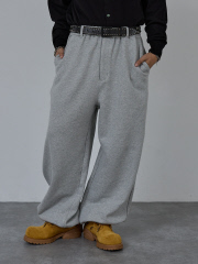 新品！◆ABA HOUSE 高級 スウェット パンツ 1◆アバハウス AH ABAHOUSE】ワイドバギー スウェットパンツ / セットアップ対応