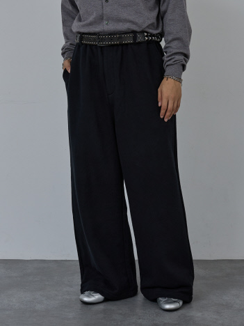 【AH ABAHOUSE】ワイドバギー スウェットパンツ / セットアップ対応