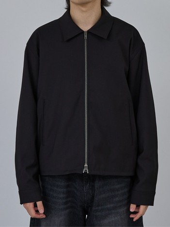 【AH ABAHOUSE】クロップド ダブルジップアップブルゾン