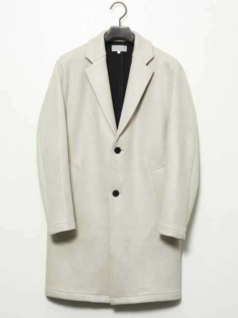 スエードライク】ボンディング チェスターコート｜ABAHOUSE GRAY