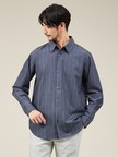 【定番】レギュラーカラーストライプシャツ