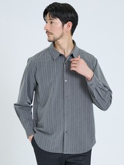 定番】レギュラーカラーストライプシャツ|ABAHOUSE GRAY / アバハウス 定番】レギュラーカラーストライプシャツ|ABAHOUSE GRAY / アバハウス