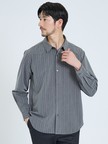 【定番】レギュラーカラーストライプシャツ