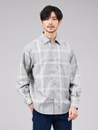 【軽量 / 吸水速乾】セオアルファ オンブレーチェック 長袖シャツ