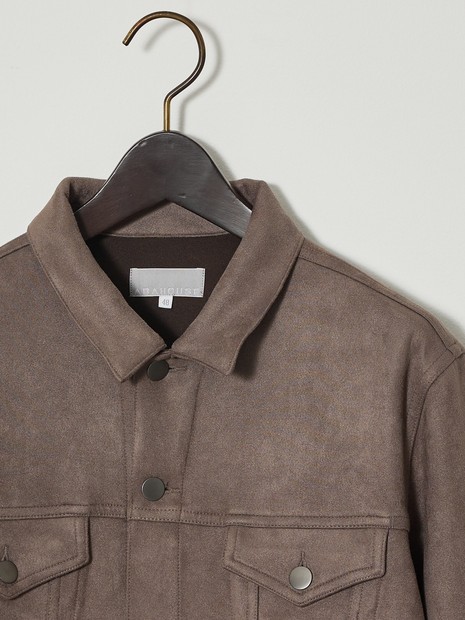 スエードライク】トラッカー ジャケット｜ABAHOUSE GRAY / アバハウス