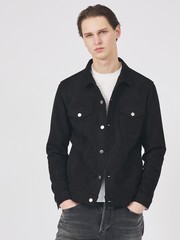 【スエードライク】トラッカー ジャケット